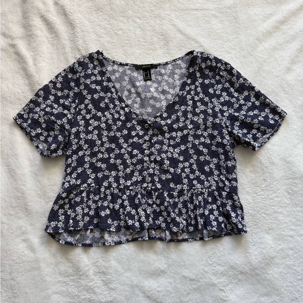 Forever 21 Floral Top